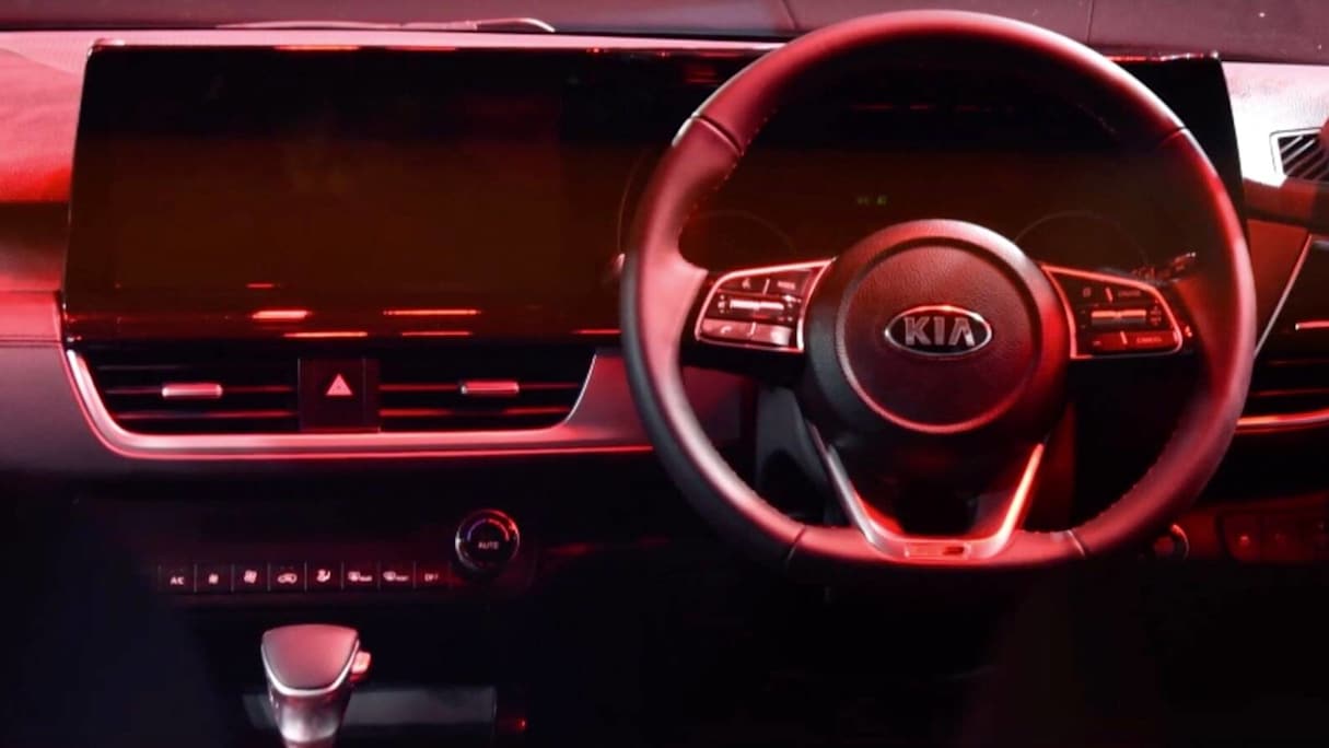 The Seltos' interior is unlike any other current Kia product.